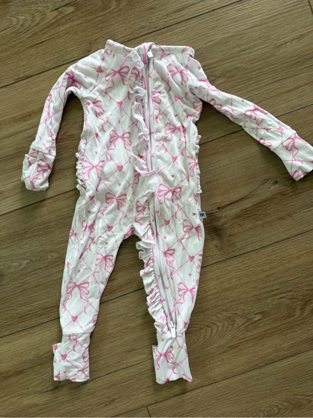 Bums & Roses Take a Bow Convertible Ruffle Romper
